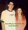 Jonathan Mayhew '96 and friend